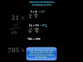Multiplication Methods and Techniques