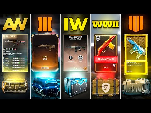 Abro SUMINITROS en TODOS los CALL OF DUTY