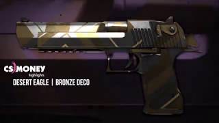 Desert Eagle Bronze Deco Gameplay