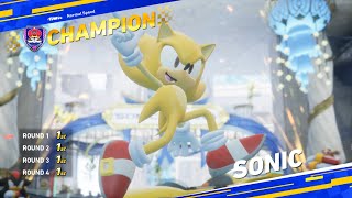 Sonic Racing CrossWorlds - Super Sonic V2.0 Mod on Network Test
