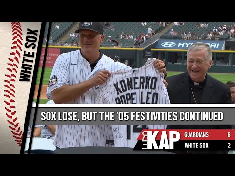 REKAP ⚾️ White Sox 6-2 Loss to the Guardians - The Sox lose, but the '05 festivities continued
