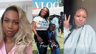 VLOG | SHEIN Wigs | Co-Parenting Rant | New Hair & Lashes| New Routine |Grateful Era |Psychic Source