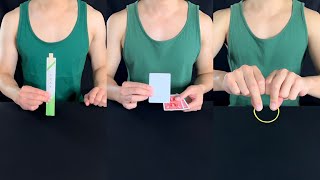 30 SIMPLE Magic Tricks Anyone Can Do｜Revealed #shorts #TikTok #magic