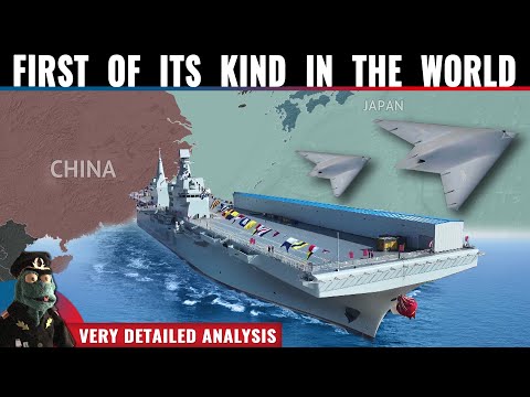 China launched a 50 000 ton drone carrier. What are its roles and capabilities?