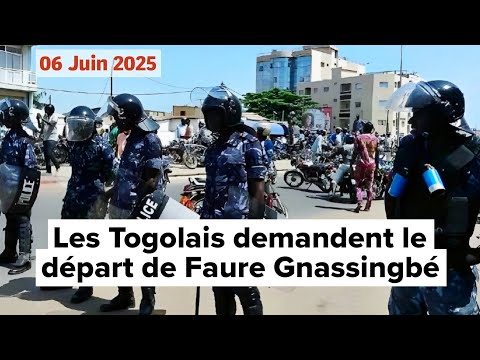 Les Togolais envahissent les rues contre Faure Gnassingbé