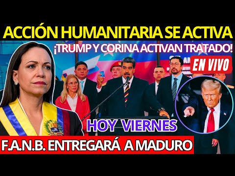 ¡CRISIS EN EL CHAVISMO! TRUMP Y MARÍA CORINA ACTIVAN OPERACIÓN INTERNACIONAL CONTRA MADURO