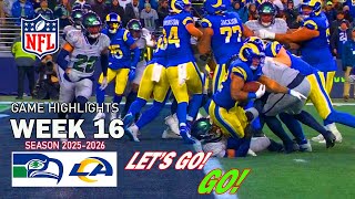 Seahawks vs. Rams [FULL GAME] Highlights | NFL Week 16 (Dec 18, 2025)