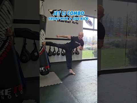 Jet Li Combo! #shorts #martialarts #taekwondo #kungfu #training #tutorial #kickboxing #muaythai