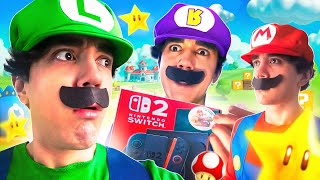 LUIGI CONSIGUE LA NINTENDO SWITCH 2 CON MARIO KART WORLD