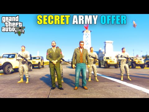 GTA 5 : Trevor Joins the Los Santos Army - Epic Adventure Begins | GTA 5 Gameplay #1005