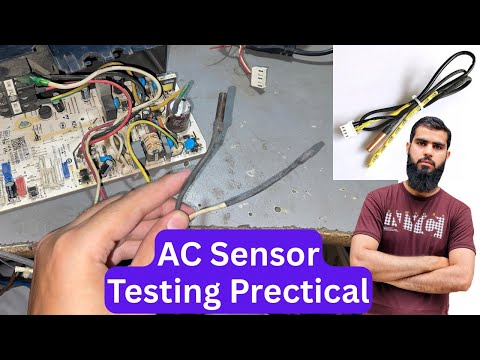Sensor Testing of All type air conditioner easy method in Urdu/Hindi