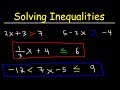 Solving Linear Inequalities and Graphing Solutions