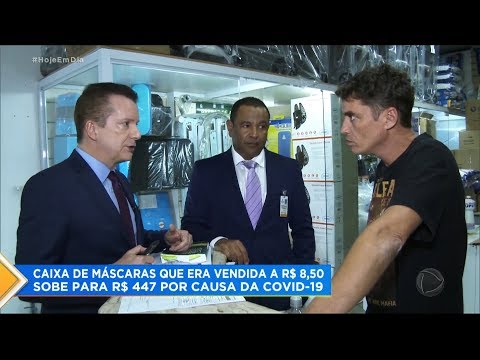 Patrulha do Consumidor faz blitz em loja acusada de cobrar preço abusivo em máscaras