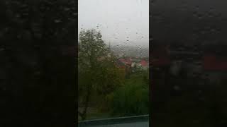 Unwetter mit starkem Regen