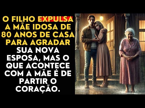 O filho expulsa a mãe idosa de 60 anos de casa para agradar sua nova esposa, mas o que acontece...