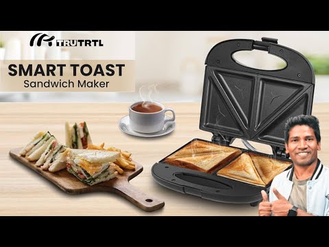 How To Use Sandwich Maker | TruTrtl Sandwich Maker Unboxing & Review