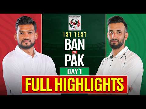 Full Highlights | Day 1 | Pakistan vs Bangladesh | tapmad | PKBD26