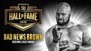Bad News Brown inducted to WWE Hall of Fame 2026