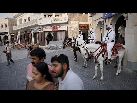 YouTube video thumbnail: Life Returns to Normal in Qatar After Iranian Missiles Fired at US Air Base at Al Udeid