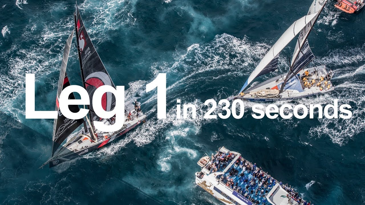 An epic Leg 1 in 230 seconds | Volvo Ocean Race