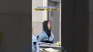 Watch This Ultimate "#textbook" Face Change! #fyp #china #student #school