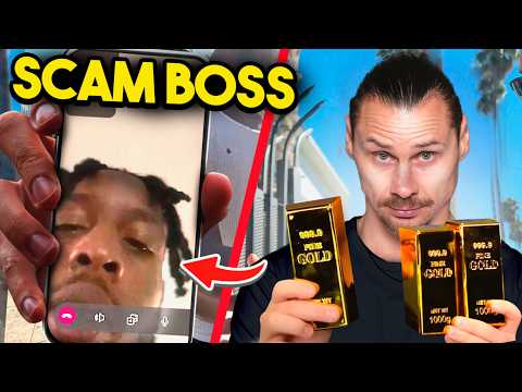 Scam Boss Busted Trying to Steal Gold Bars