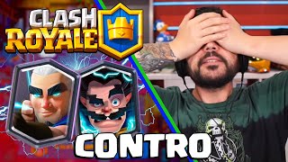 Stregone elettrico e Arciere magico Vs me - CLASH ROYALE