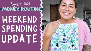 Money Routine | Weekend Spending Update + Preorder Launch