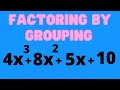 Factoring by Grouping Concepts