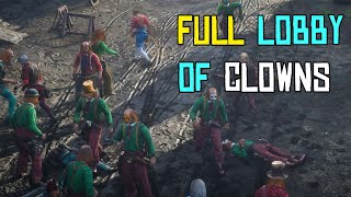 Red Dead Online Fans Demonstrate Their Disappointment by Dressing as Clowns