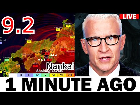 1 MINUTE AGO: Japan WARNS A Once-In-A-Century MEGAQUAKE And MEGATSUNAMI!