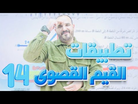 تطبيقات القيم القصوى (14) - توجيهي 2007 - رياضيات أ. محمد الجنايني