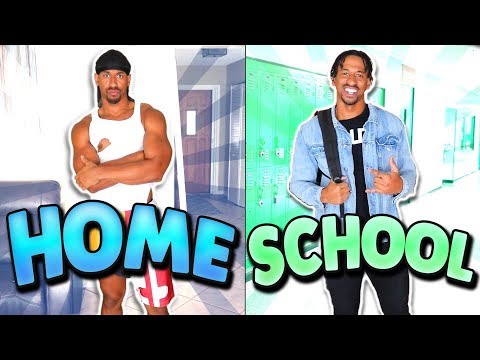 How You Act At SCHOOL vs HOME