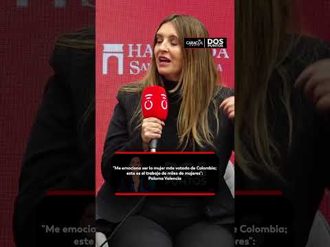 Paloma Valencia se posicionó como la mujer más votada en la historia electoral del país | Dos Puntos