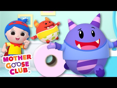 No More Diaper + More | Mother Goose Club Cartoons #NurseryRhymes