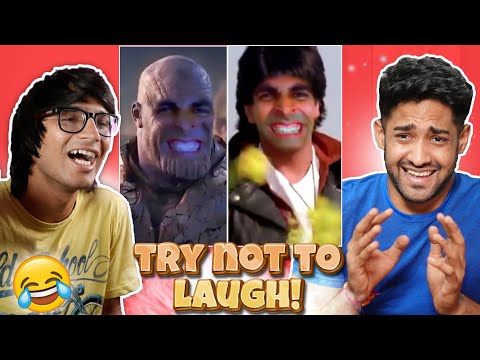 TRY NOT TO LAUGH WITH @souravjvlogs 😂 (FUNNY MEMES)