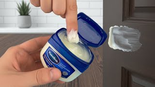Apply Vaseline to your door. Even the biggest skeptics are shocked.