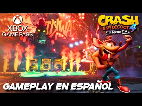 CRASH BANDICOOT 4 IT'S ABOUT TIME en Xbox Game Pass 2025 Gameplay En Español