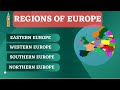 Countries and Populations of Europe