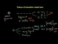 Transition Metal Color and Properties