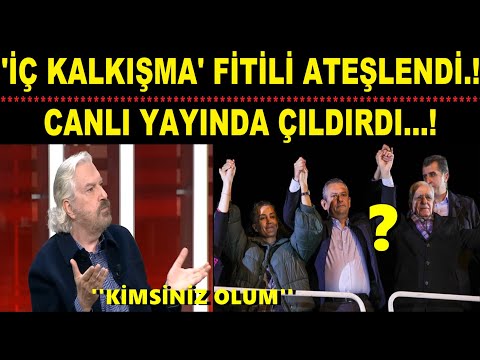 'İÇ KALKIŞMA' FİTİLİ ATEŞLENDİ..! CANLI YAYINDA ÇILDIRDI.!