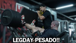 LEGDAY INSANO !!! VOLTANDO AOS TREINOS FORTES