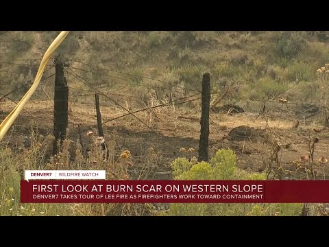 YouTube video thumbnail: Colorado Wildfires: 5 Homes, 14 Outbuildings Burned in Rio Blanco County Fires Near Meeker