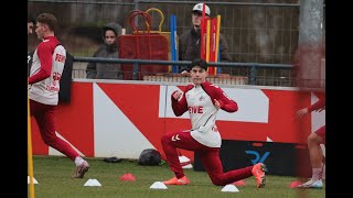 Das erste Training von Felipe Chávez beim 1. FC Köln