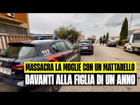 ORRORE A RIMINI: MASSACRA LA MOGLIE A MARTELLATE DAVANTI ALLA FIGLIA 14ENNE. ARRESTATO