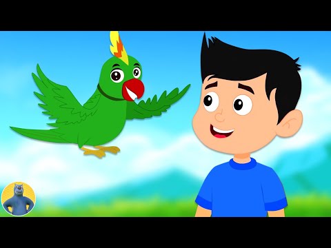 मैं तोता, Main Tota Song, Sher Nirala + More Hindi Nursery Rhymes For Kids By Bhola Bhalu