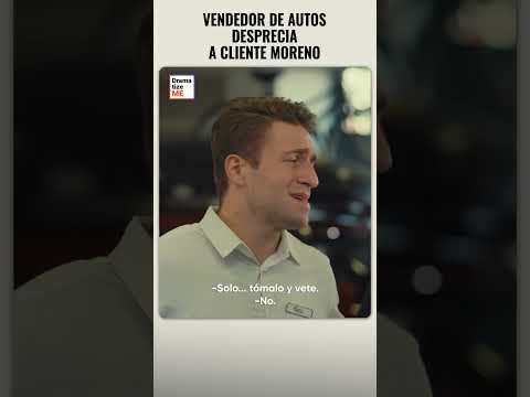 Le di una lección a un maleducado vendedor de autos #dramatizeme #shorts