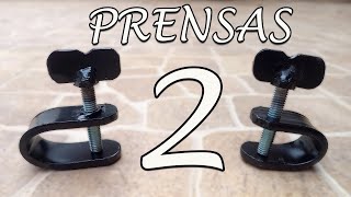2 PRENSAS chicas y fáciles de hacer