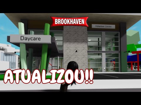 NOVA ATUALIZACAO do BROOKHAVEN! NOVA CRECHE, PROPS E MAIS!!