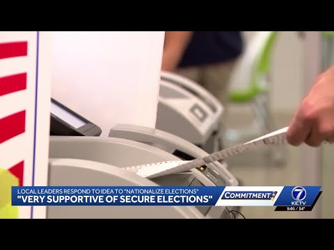 YouTube video thumbnail: Local Leaders Respond to National Idea to "Nationalize Elections"